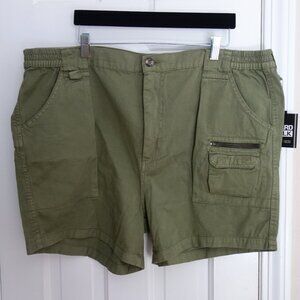 NWT $49.99 BOARD WALK by UZZI Amphibous Gear Olive Green Shorts – Men’s 42